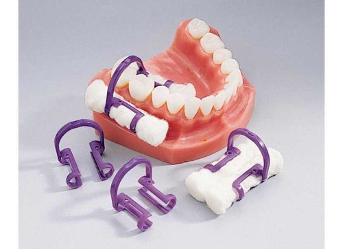 3 Sostenedor De Rollos De Algodón Dental Odontológico