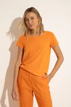 Comprar Remera Manga Corta Cuello Redondo Algodón Mujer Portsaid
