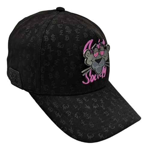 Gorra Cash Only Pantera Gris Crime Society Curve 2024 119