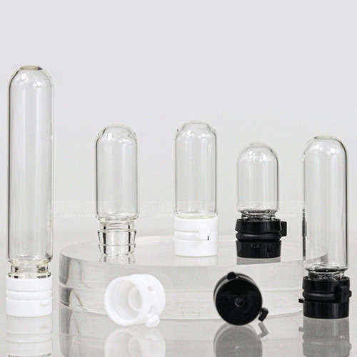 Mini Botella Recargable Transparente De 10 Piezas