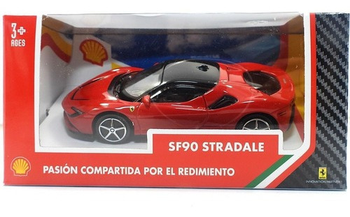 Carro De Coleccion Ferrari Sf90 Stradale Bburago Vino