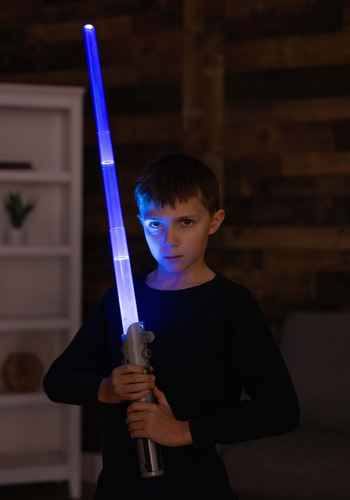Sable Láser Star Wars Forge Luke Skywalker Electrónico Azul