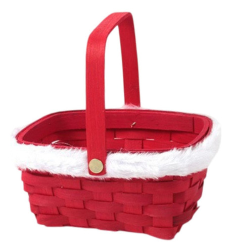2 Cesta De Regalo De Navidad Cesta De Regalo Rojo Sin