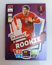 Comprar Adrenalyn Qatar 2022 - Carta Rookie #15 Dusan Vlahovic