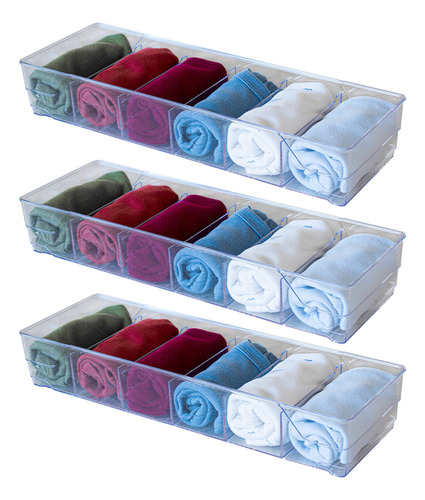 Kit 3 Colmeia Organizadora De Calcinhas Colmeia Para Meias Roupas Bebe Kit Amobox