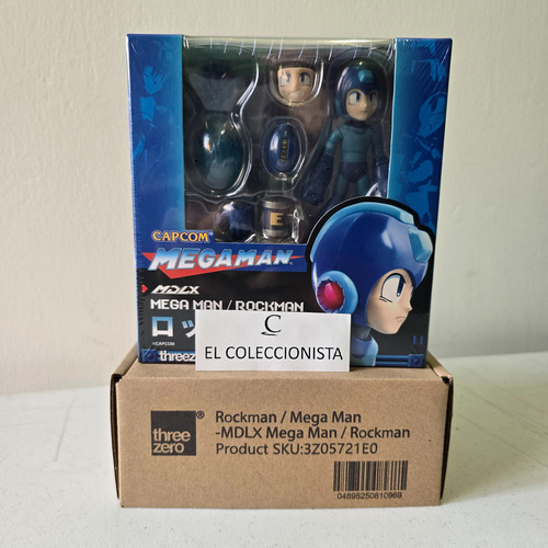 Figura Mega Man Threezero 1/12 Mdlx Mega Man Original (Usado)