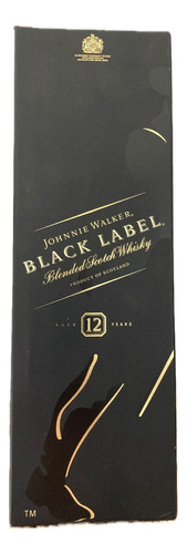 Whisky Johnny Walker Etiqueta Negra 12años