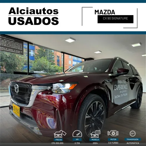 Mazda Cx-90 3.3 Grand Touring Signature Awd At Hibrido Ligero - Mhev