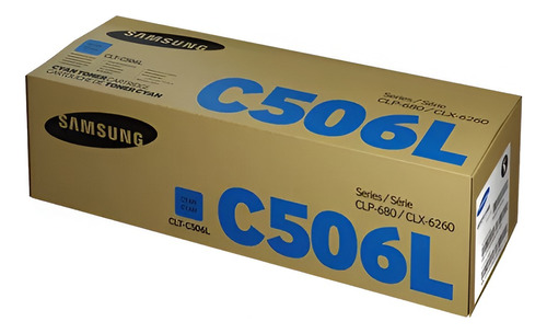 Toner Original Samsung Clt-c506l Cian Clp-680 / Clx-6260