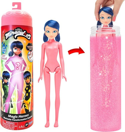 Muñeca Marinette Ladybug Revelación De Color P50390