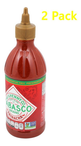 Salsa Tabasco Sriracha  566g 2 Pack