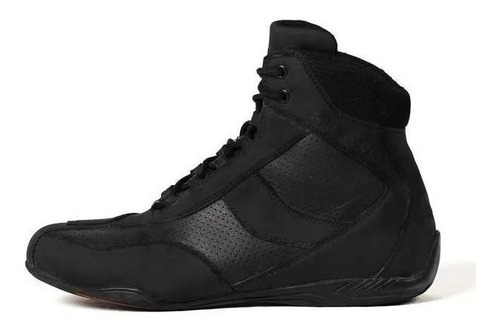 Botas Moto Sneakers Nine To One Tokio Cuero Protecciones