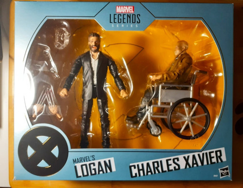 Logan & Charles Xavier Marvel Legends Sdcc Exclusive