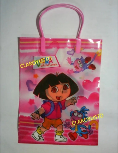 Bolsas Dora, Diego Go. Cotillones, Regalos, Detalles,