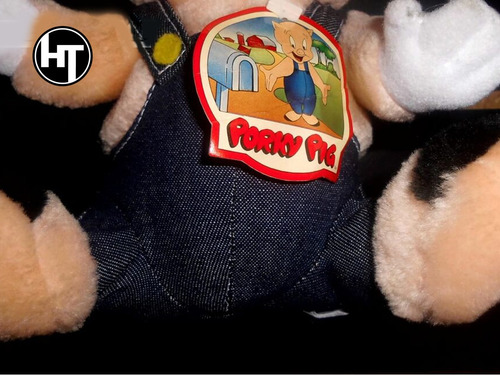Imagen 5 de 6 de Looney Tunes, Porky, Granjero, Peluche, Ace, Vintage, 9 PuLG