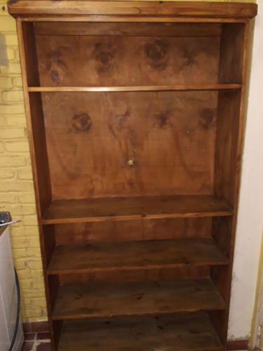 Mueble Para Lcd O Biblioteca Marrón Claro (Usado)