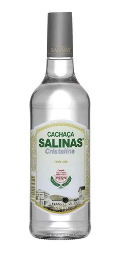 Cachaça Cristalina Salinas 700 Ml