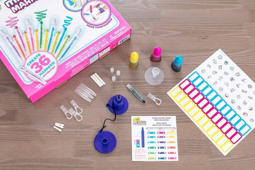 Creador De Plumones Crayola Marker Maker Mini Neon +3 Años