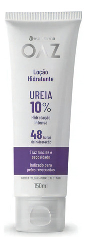  Loção Hidratante De Ureia 10% Oaz 150ml Eurofarma