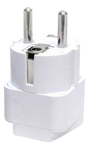 Adaptador Enchufe Viaje Europeo Universal Conexion Tierra