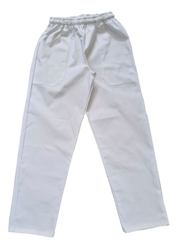 Pantalon Nautico Blanco  Ropa De Trabajo Gastronomia Cocina