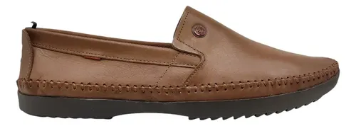 李 Sapato Mocassim Masculino Couro 45 Ao 48 Freeway Logan X1l | Frete