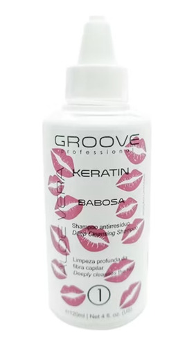Shampoo Aloe Vera Keratina Groove 120 Ml