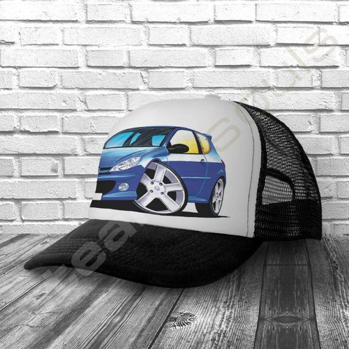 Gorra Trucker Camionera | Peugeot #028 | Gti Xy Pininfarina