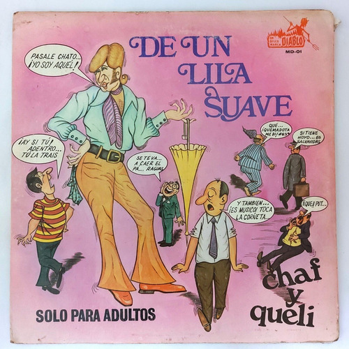 Chaf Y Queli - De Un Lila Suave  Lp