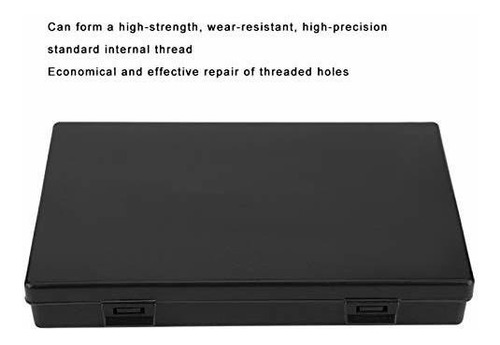 Imagen 4 de 4 de Unids Hilo Reparacion Kit Mx. Rosca Inserto Acero Grifo