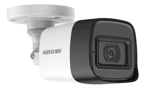 Camara Seguridad Bullet Hikvision 2mpx Audio Incorporado Color Blanco