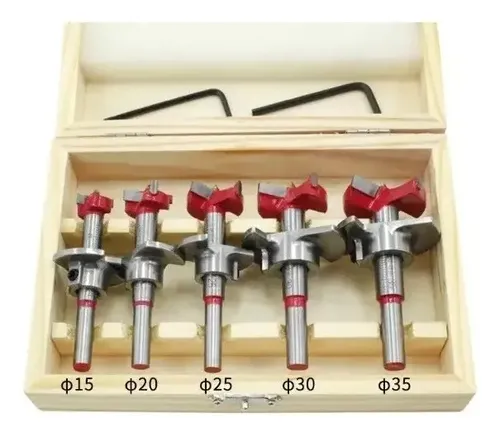 DingGreat Juego 3 Brocas Fresado 8mm: Patrón Ajuste Rasante, Rodamiento Superior Para Madera Y Carpintería