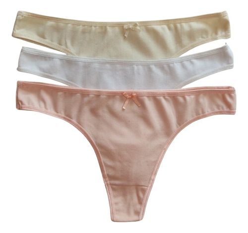 Pack X 3 Bombachas Colaless Lody Art 9124