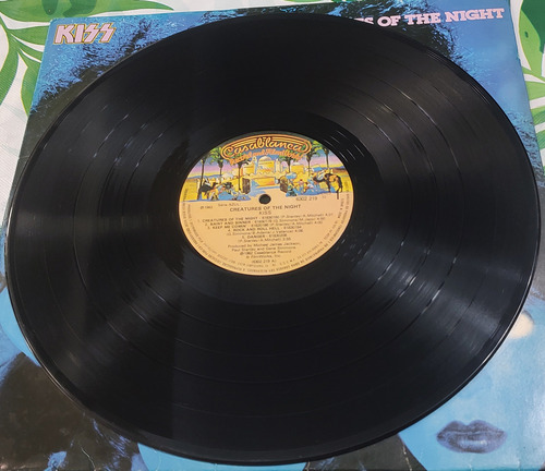 Kiss - Creatures Of The Night Lp Brasil 1ra Edic Iron Maiden Brasil 1ra Edicion (Usado)