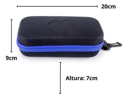 Óculos Natação Malmsten Sueco + Case Estojo Medinas + Spray