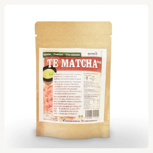 Té Matcha - Goji 1kg-australis