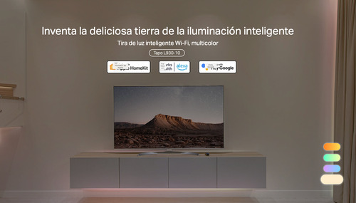 Tira Lightstrip Multicolor Gradient 10mts Tapo Wifi Homekit