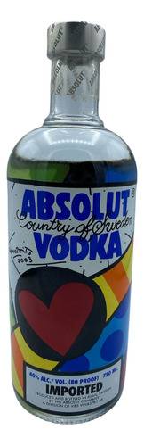 Absolut Vodka / Romero Britto 750 Ml