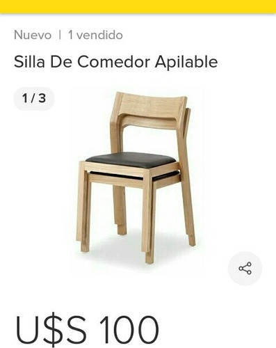 Imagen 6 de 6 de Juego De Muebles De Madera De 8 Puestos