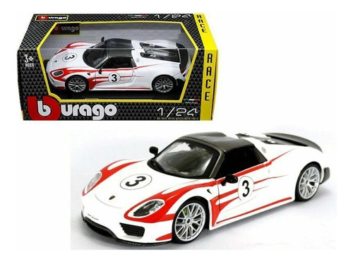 Porsche 918 Weissach Bburago 1/24