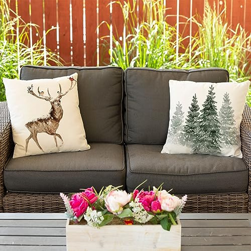 Funda De Cojín De Reno Para Árbol De Navidad Ogiselestyle, 1