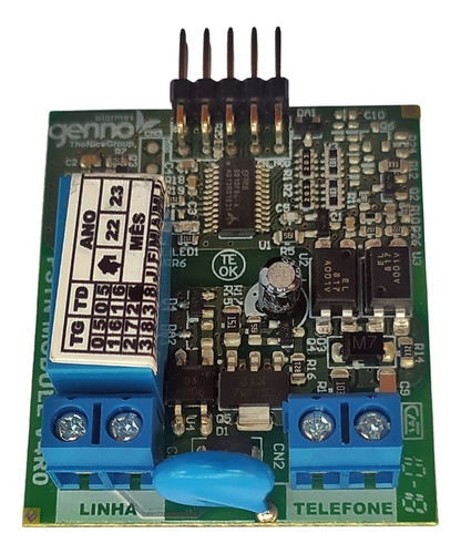 Modulo Dtmf Cloud Para Central De Alarme Cloud 6 E 10 Nice