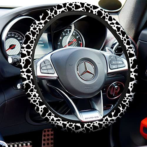 Set De Accesorios Para Coche Con Estampado De Vaca, 17 Pieza