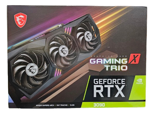 Placa De Video Msi Rtx 3090 Gaming X Trio - 3 Meses De Uso