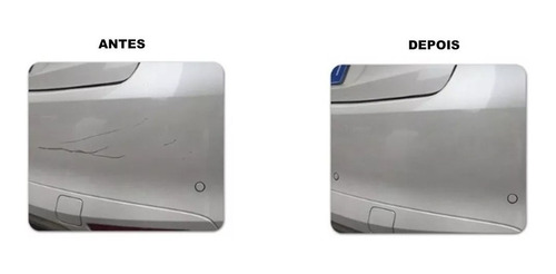Tinta De Retoque Tira Risco Carro Vw Branco Cristal Saveiro