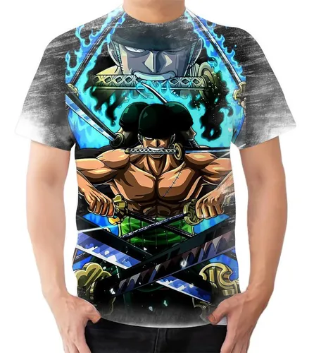 Camiseta zoro hotsell