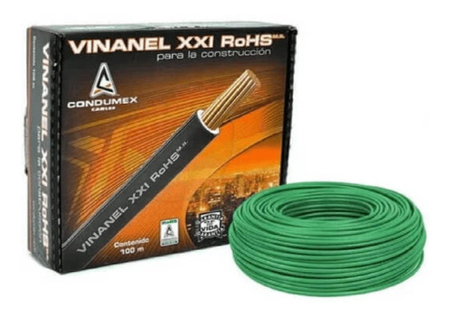 Caja 100 Mts Cable Thwls Cal 10 Condumex Vinanel Awg 600v
