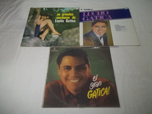 Lp Vinil - El Gran Gatica  Lucho Gatica - 3 Discos