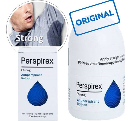 Perspirex Strong Forte 20ml 100% Original Já Aproveite