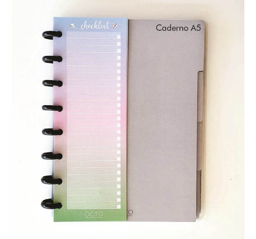 Refil Para Caderno De Disco - Checklist Colors - Octo
